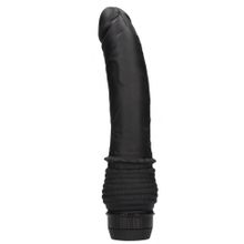 Черный вибромассажер Multispeed G-Spot Vibrator - 19 см. (233300)