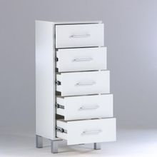 Комод для ванной комнаты, с пятью ящиками 40 х 34 х 98,6 см