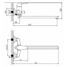Смеситель Lemark Pramen LM3301C универсальный