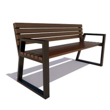 Скамейка уличная«КЁЛЬН» (0,6м (22 кг.))