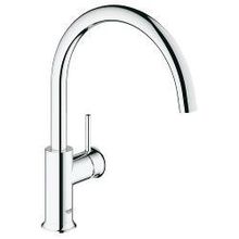 Смеситель для кухни GROHE BauClassic с поворотным изливом, хром, 31234000