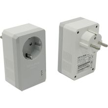 Сетевая карта   TP-LINK   TL-PA4020PKIT   AV500 Powerline Adapter Kit (2 адаптера,2UTP 10 100Mbps, Powerline 500Mbps)