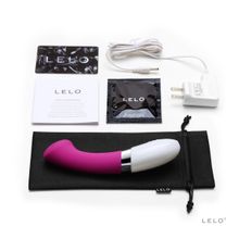 Lelo Лиловый вибромассажёр Gigi 2 Deep Rose - 16,5 см. (лиловый)