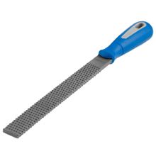 Рашпиль ЗУБР "ПРОФЕССИОНАЛ" плоский, двухкомпонентная рукоятка, №2, 200мм