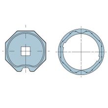 Адаптер для октогонального вала 70 мм. 506.07000