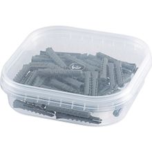 Дюбель 6х25 "Еж" распорный полипропиленовый, 2000 шт. СибрТех