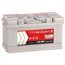 Аккумулятор автомобильный Fiamm TITANIUM PRO 6СТ-85 обр. (низкий) 315x175x175