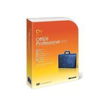 Лицензия Microsoft Office 2010 Professional 32 64 bit  (DVD BOX, Rus, 269-15654)