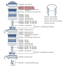 DHR Монтажное кольцо DHR 70.99.00.45 маленькое для навигационных огней DHR70N DHR70N Duplex