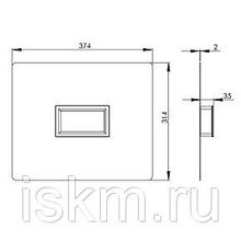 Параизоляционная плата Sita Turbo flex арт.186190