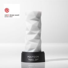 Tenga Белый 3D мастурбатор POLYGON