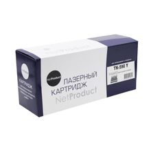 Тонер-картридж NetProduct (N-TK-590Y) для Kyocera FS-C5250DN C2626MFP, Y, 5K