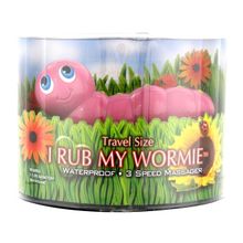 Big Teaze Toys Вибратор-гусеница I Rub My Wormie Pink