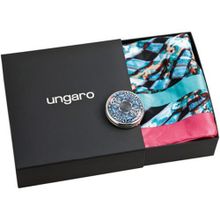 Ungaro Набор: зеркало складное платок шелковый