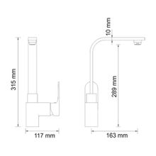 WasserKRAFT Смеситель для кухни Dinkel 5807