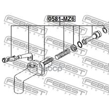 Цилиндр Сцепления Главный Febest арт. 0581MZ6