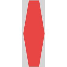 Apavisa Nanospectrum Red Ramp Decor Pulido 14.42x89.46 см