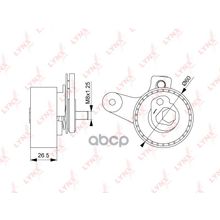 Ролик Натяжной Ремня Грм Opel Antara (L07) 2.0cdti 06-   Chevrolet Cruze (J300) 2.0cdi 09-   Captiva (C100, C140) 2.0d 06-   №1 LYNXauto арт. PB1248