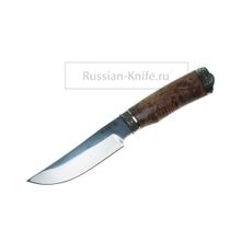 Нож Егерь (сталь М390), карельская береза, А.Жбанов