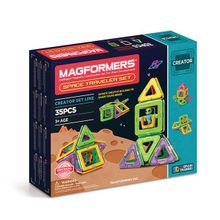 Магнитный конструктор MAGFORMERS 703007 Space Traveler set
