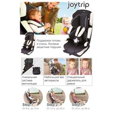 Combi JoyTrip black mesh