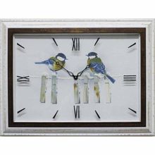 Часы картины Династия 04-020-11 Синицы