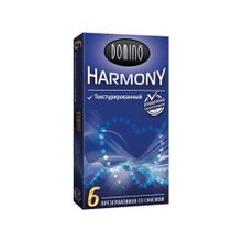 Domino Текстурированные презервативы Domino Harmony - 6 шт.