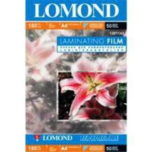 LOMOND 1301143 плёнка матовая А4 (218 х 305 мм) 150 мкм, 50 пакетов (100 листов)