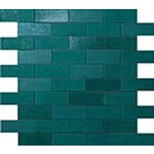 Керамическая плитка Atlas concorde Ewall Petroleum Green MiniBrick 9EME настенная 30,5х30,5