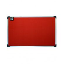 Index текстильная в алюминиевой рамке красная, 60х90 см