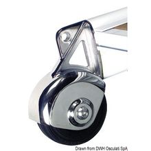 Osculati Foldable gangway lacquered white 210 cm, 42.662.01