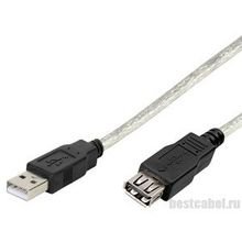 Удлинитель Vivanco 45232 USB 2.0 AM - AF, 1.8 м