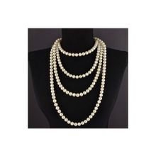 Бусики-Колечки Бусы Жемчуг "Бесконечность" арт.НЖМ-1(10)-240-1-10