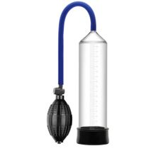Прозрачная вакуумная помпа Erozon Penis Pump с грушей (прозрачный)