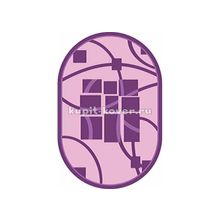 Российский ковер PARADISE carving lc16 g овалный, 2 x 3