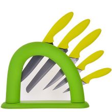 22542 Набор ножей 5пр сил руч + подставка МВ (х6)