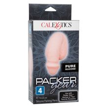  Телесный фаллоимитатор для ношения Packer Gear 4  Silicone Packing Penis