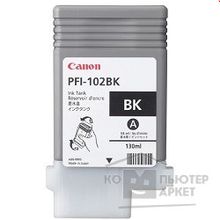 Canon PFI-102Bk 0895B001 Картридж для  iPF605,  iPF610.,  iPF650,  iPF655,  iPF710,  iPF750,  iPF755,  LP17,  iPF510, Черный, 130 мл.