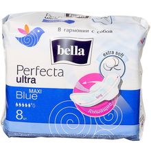 Bella Perfecta Ultra Maxi Blue 8 прокладок в пачке
