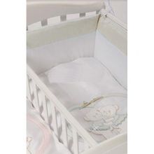 Feretti Baby Beddings Culla Gemelli Doppio Nidi Enchant бежевый
