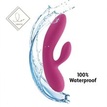 FeelzToys Розовый вибратор-кролик Lea Rabbit Vibrator - 20,2 см. (розовый)