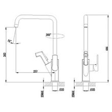 Смеситель Lemark Soul LM6003C для кухонной мойки