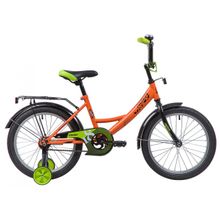 18" NOVATRACK Vector 2019 (1ск, сталь, - ножной)(183VECTOR.OR9, оранжевый, 133936)