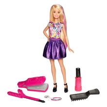 Barbie (MATTEL) Barbie DWK49 Барби Игровой набор "Цветные локоны" DWK49