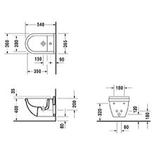 Биде подвесное Duravit Starck 3 2230150000