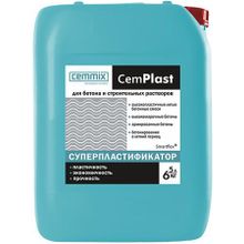 CEMMIX CemPlast суперпластификатор (5л)   CEMMIX CemPlast суперпластификатор для бетонов (5л=6кг)
