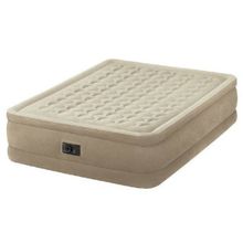 Двуспальная надувная кровать Intex 64458 "Ultra Plush Bed" эл h220V, (203х152х46см)