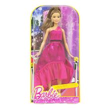 Barbie Брюнетка в вечернем платье-трансформере