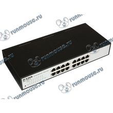 Коммутатор 1U 19" RM D-Link "DES-1100-16 A2A" 16 портов 100Мбит сек., управляемый (oem) [107217]