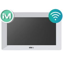 Ctv Видеодомофон CTV CTV-iM730W Cloud 7, Wi-Fi, Белый, Touch Screen